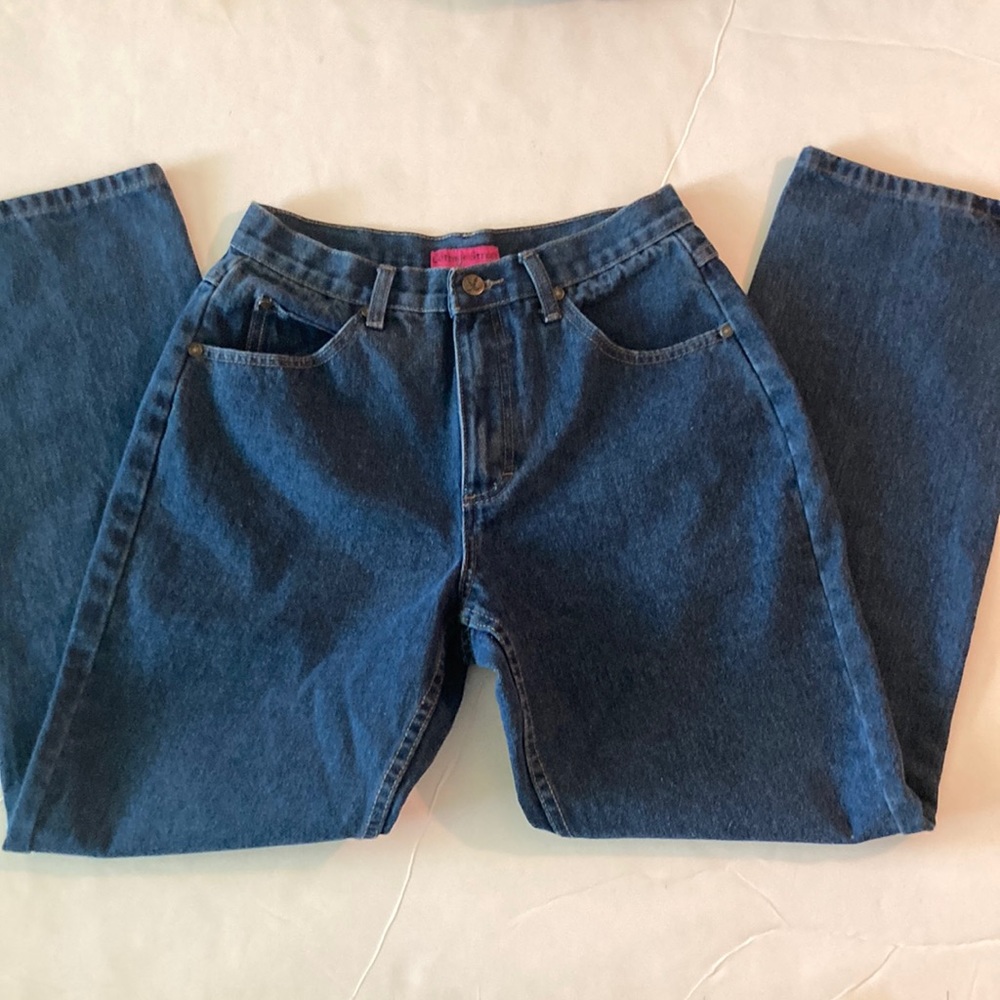Cottage Street vintage high waist blue jeans Women’s sz 6 (4)